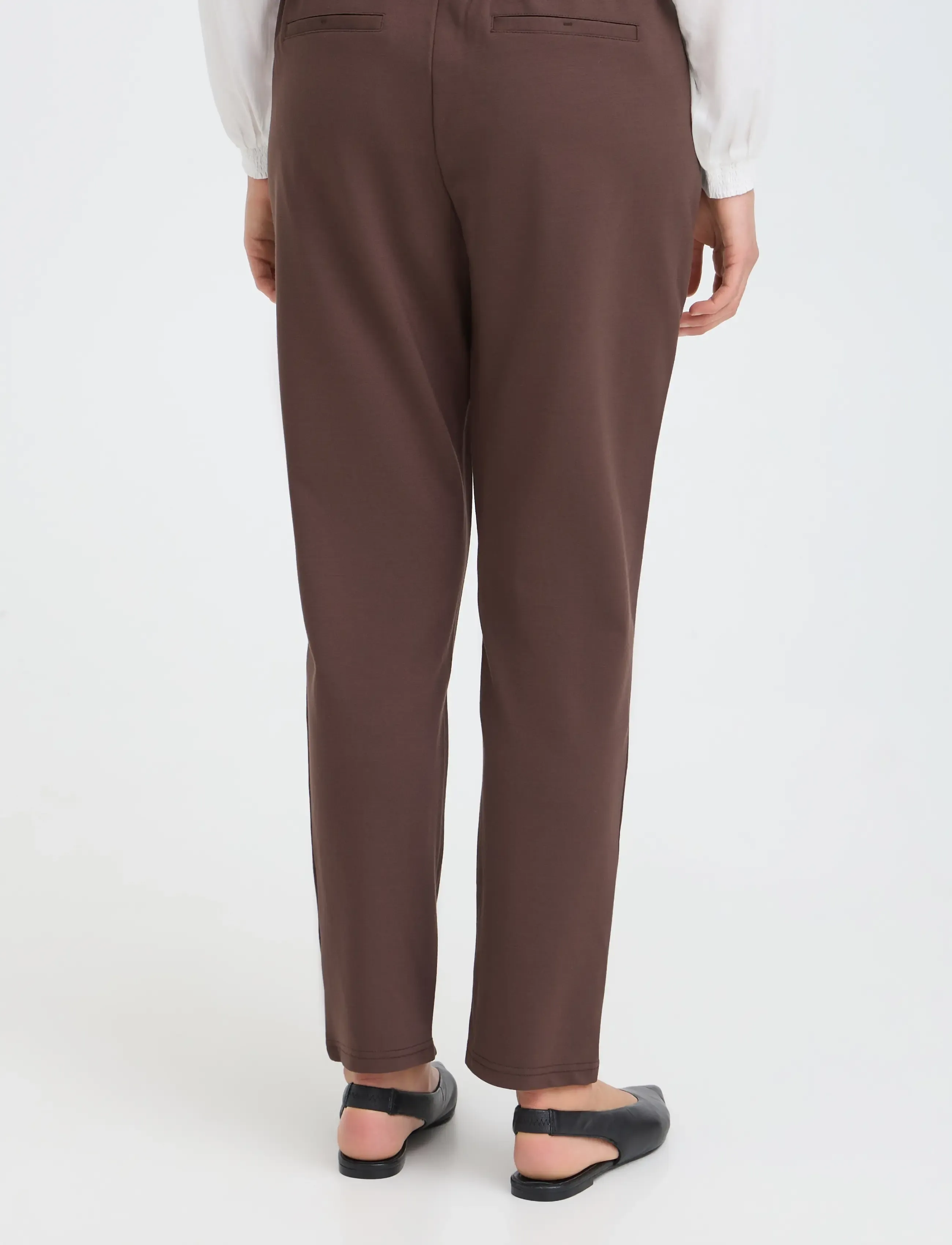 Fransa - FRZASTRETCH 1 PANTS - slim fit bukser - hot fudge - 4
