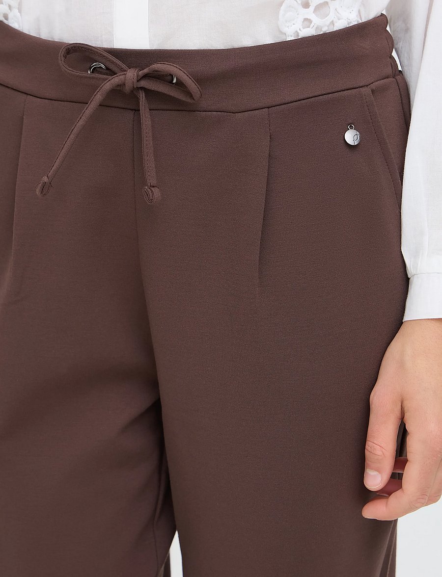 Fransa - FRZASTRETCH 1 PANTS - kitsad püksid - hot fudge - 5