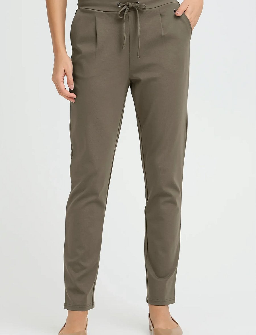 Fransa - FRZASTRETCH 1 PANTS - slim fit bukser - smokey olive - 3