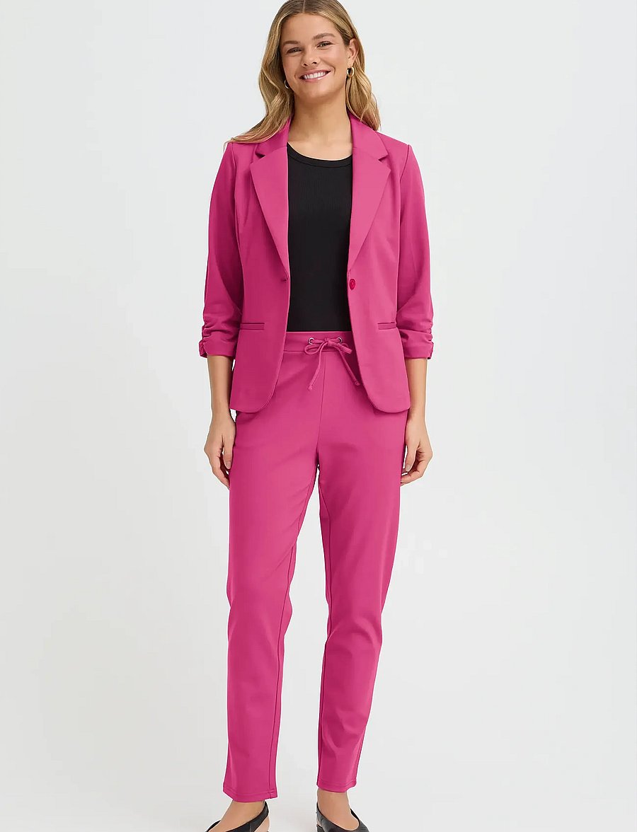 Fransa - FRZASTRETCH 1 PANTS - slim-fit hosen - very berry - 0