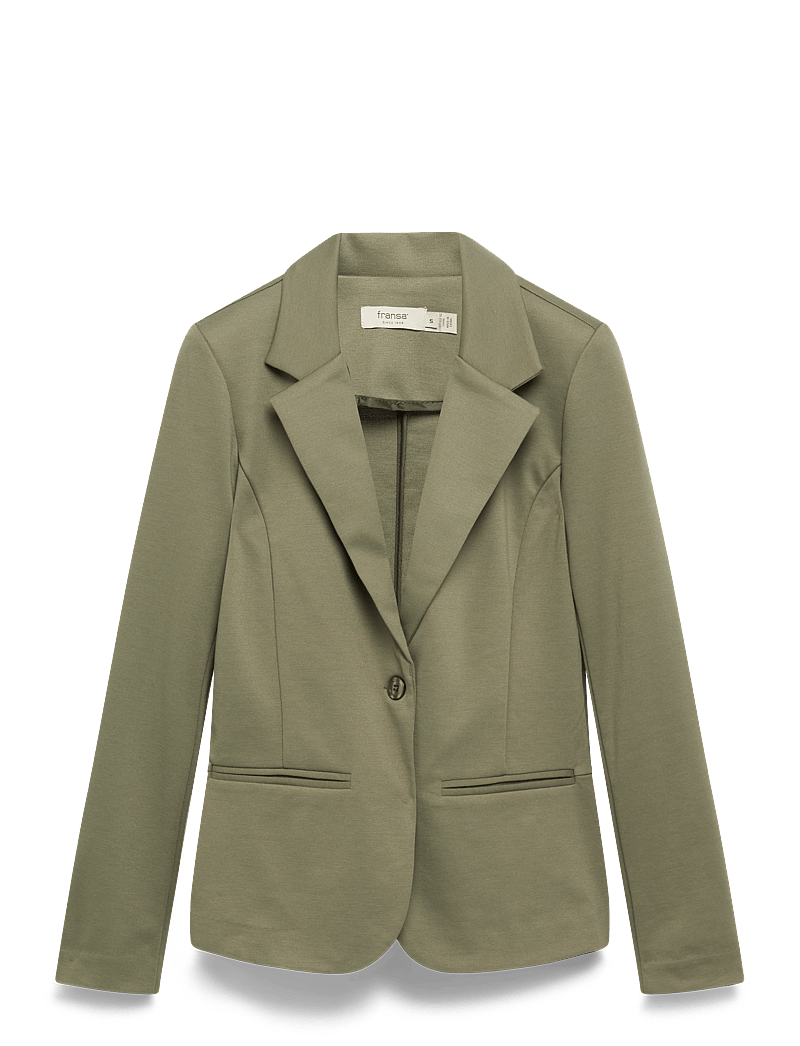 Fransa - FRZABLAZER 2 BLAZER - enkelknäppta kavajer - dusty olive - 1