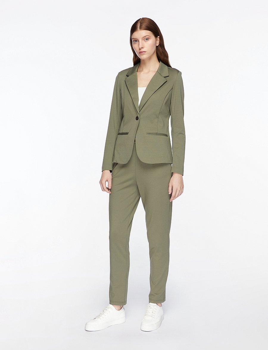 Fransa - FRZABLAZER 2 BLAZER - enkeltradede blazere - dusty olive - 2