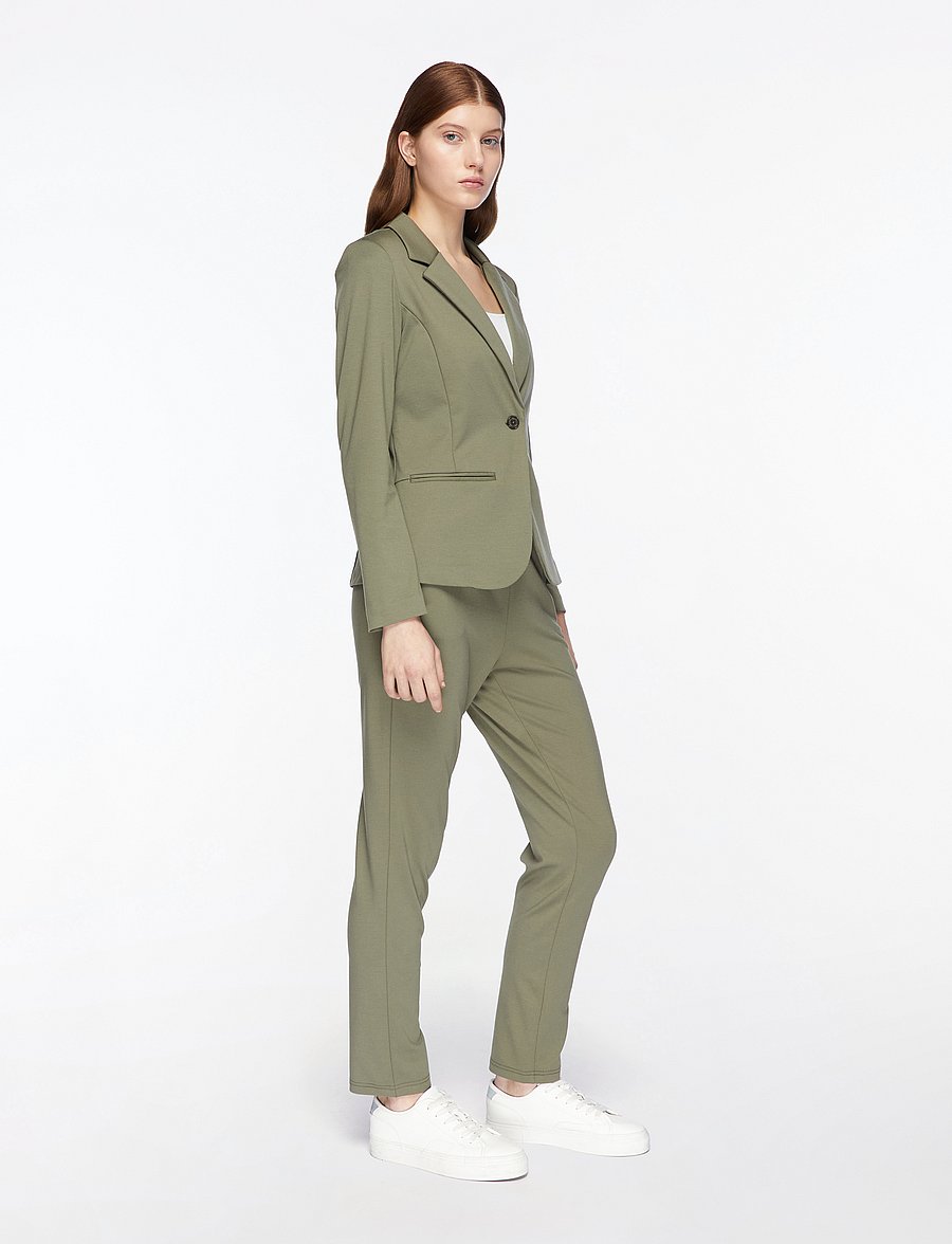 Fransa - FRZABLAZER 2 BLAZER - enkeltradede blazere - dusty olive - 3