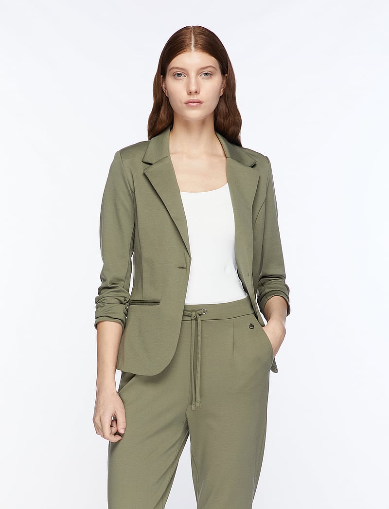 Fransa - FRZABLAZER 2 BLAZER - enkelknäppta kavajer - dusty olive - 0