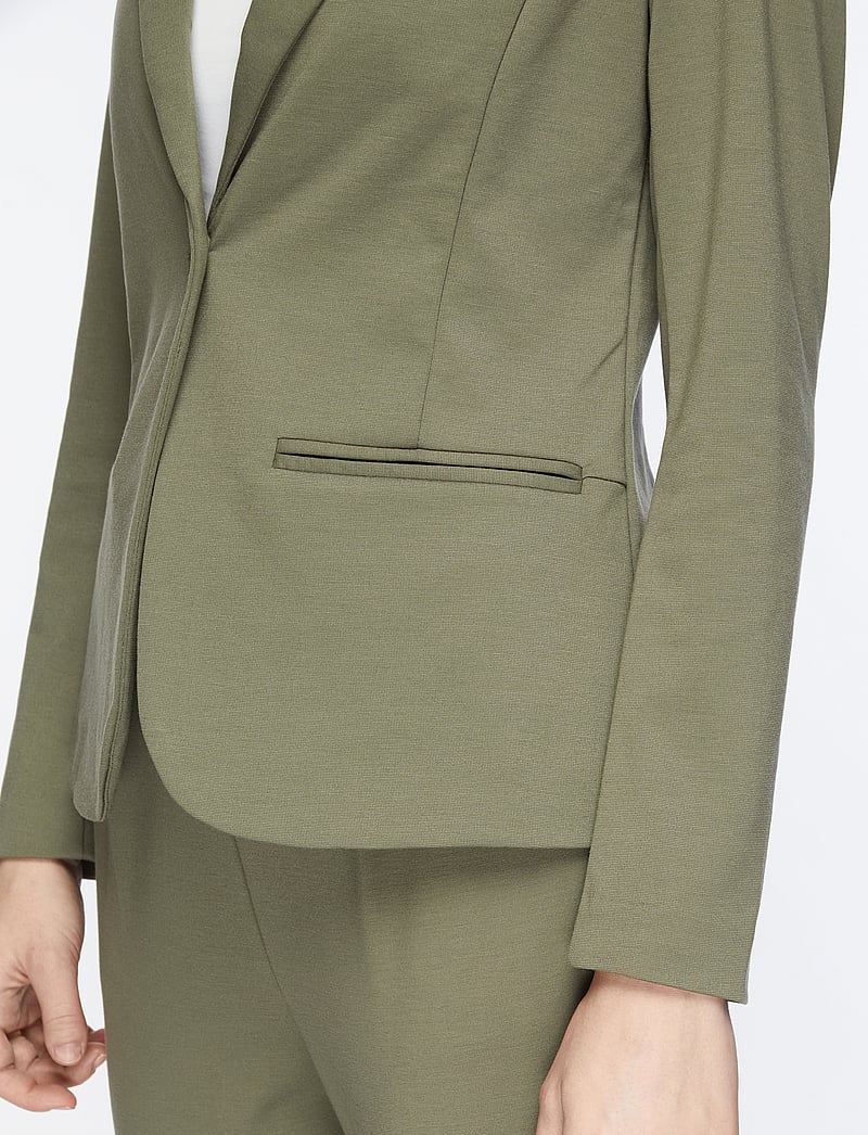 Fransa - FRZABLAZER 2 BLAZER - enkelknäppta kavajer - dusty olive - 5