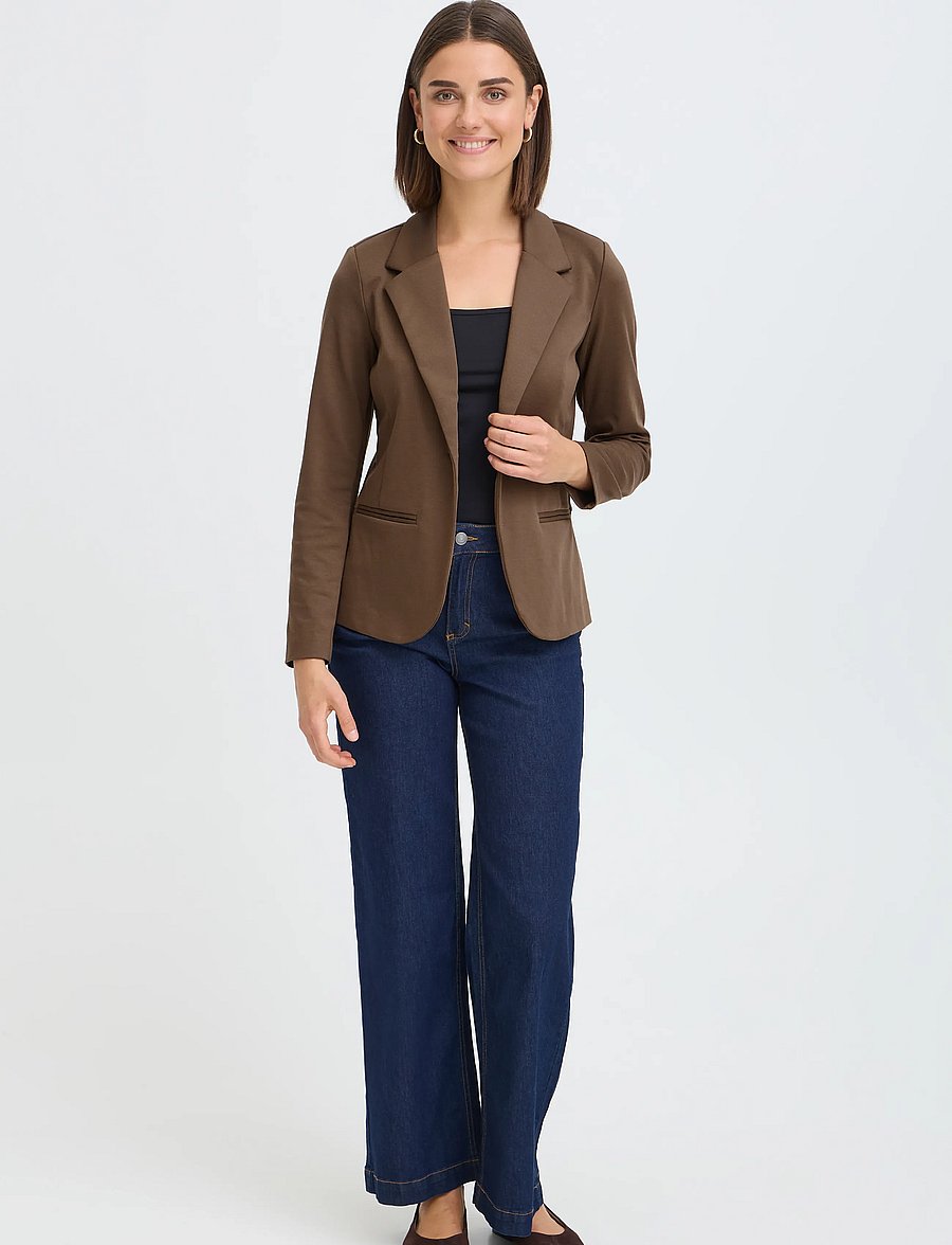Fransa - FRZABLAZER 2 BLAZER - einreihige blazer - rain drum - 0