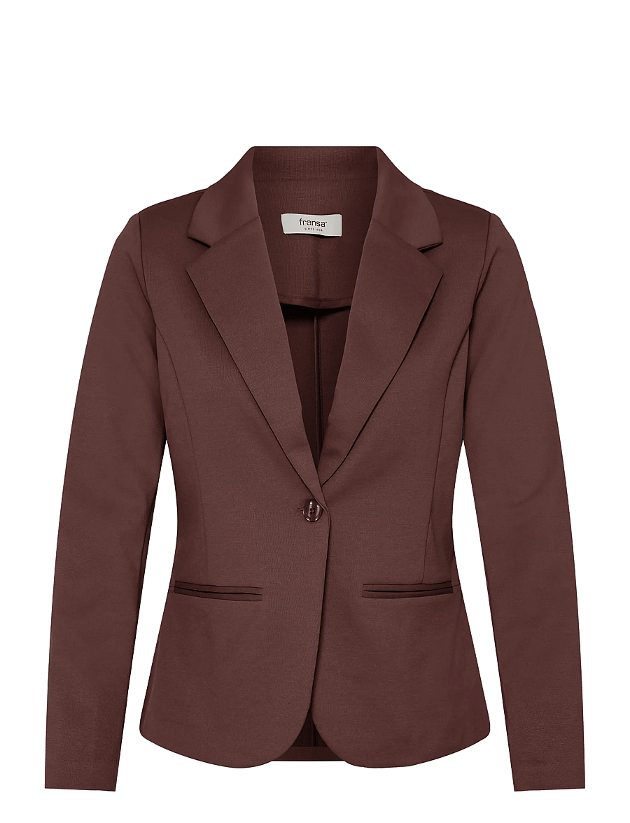 Fransa - FRZABLAZER 2 BLAZER - einreihige blazer - rum raisin - 1
