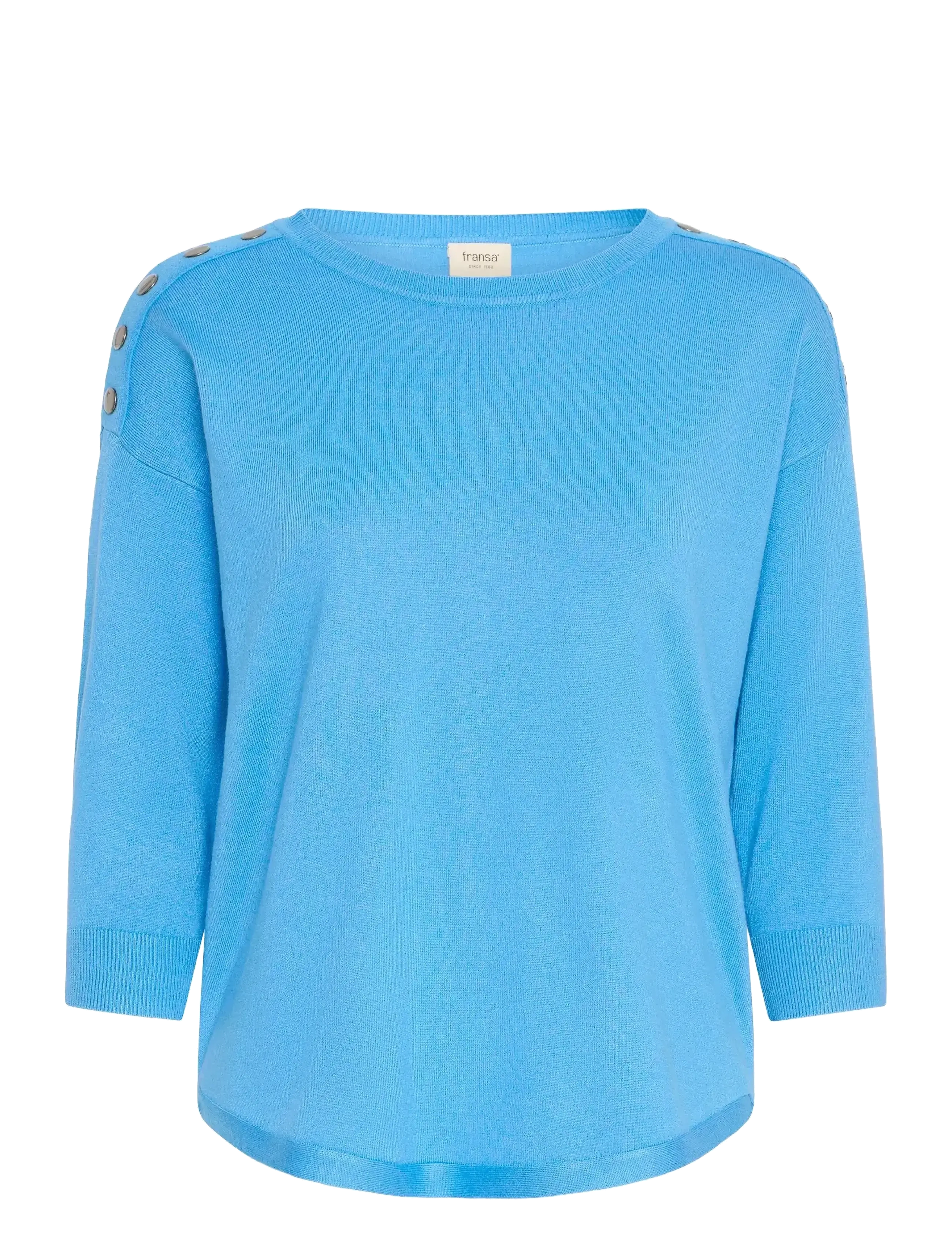 FRZUBASIC 114 Pullover - AZURE BLUE