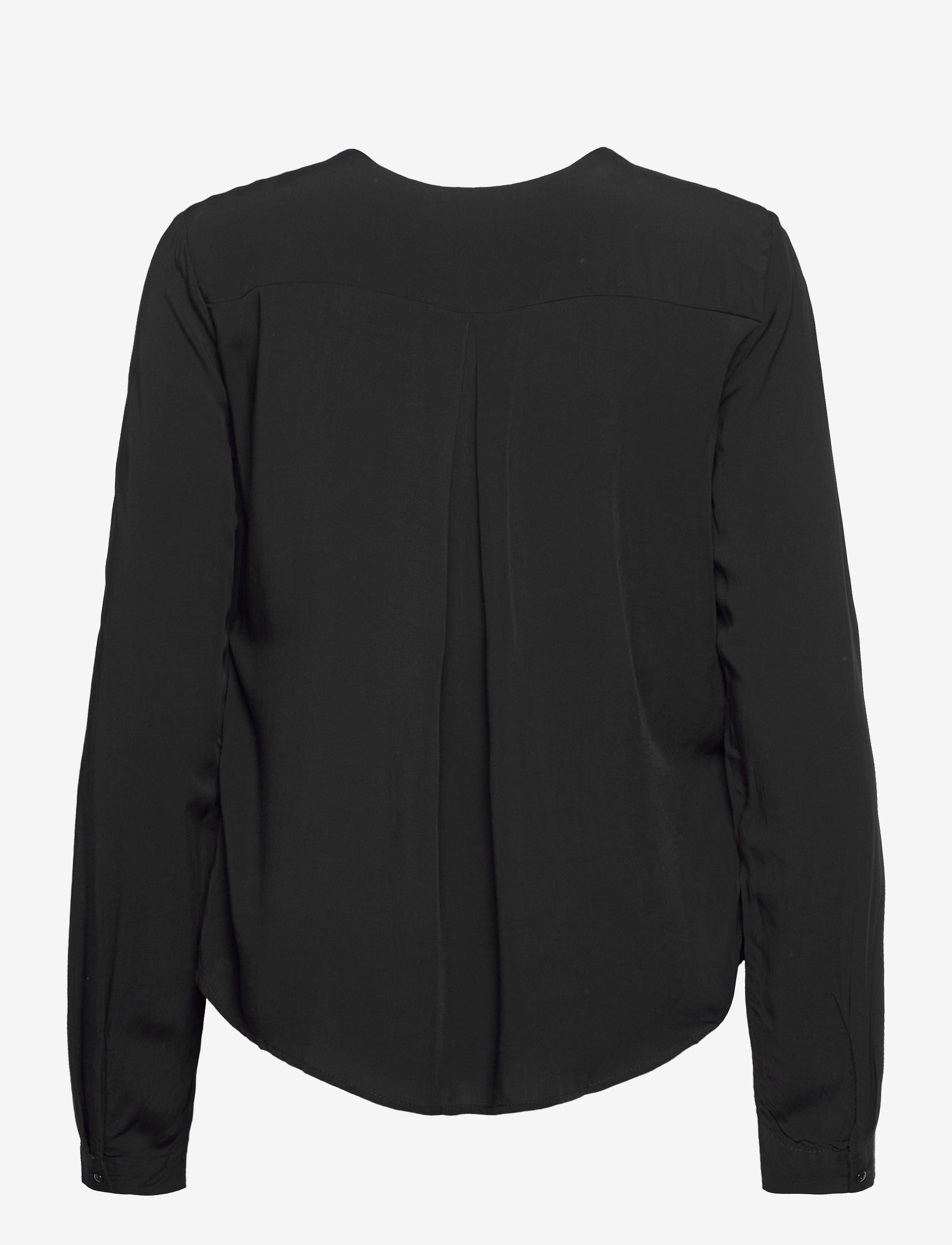 Fransa - FRHAZAVISK 1 Shirt - bluzki z długimi rękawami - black - 1