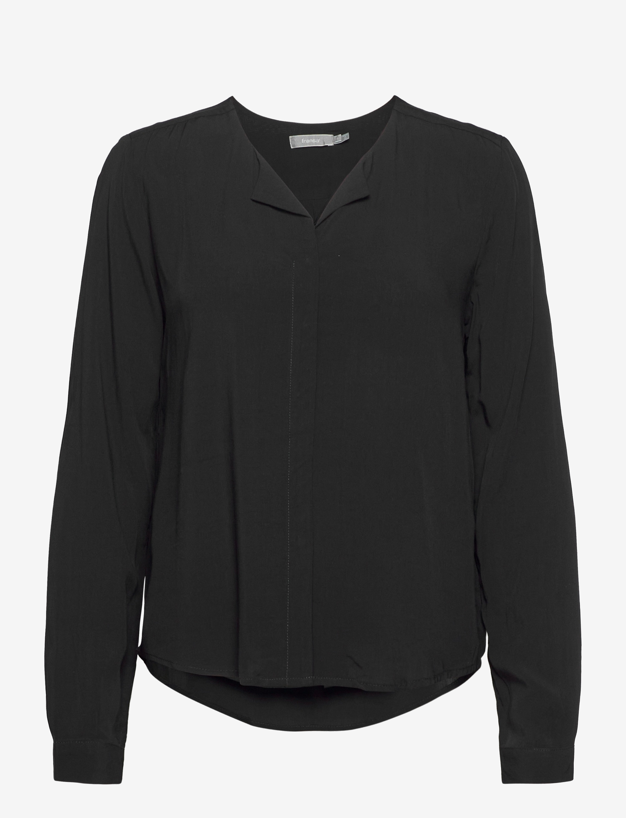 Fransa FRHAZAVISK 1 Shirt - Transitional Layering - BLACK / black