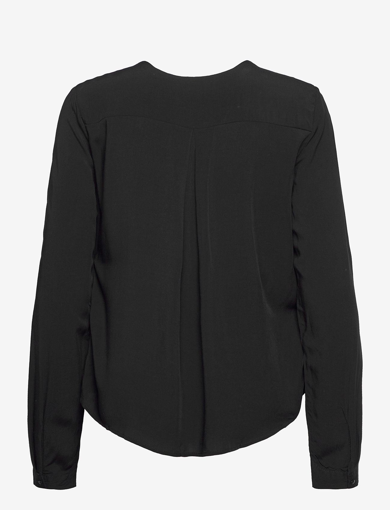 Fransa - FRHAZAVISK 1 Shirt - long sleeved blouses - black - 1