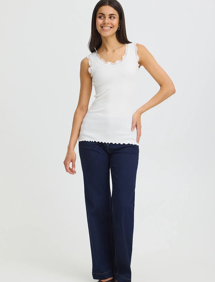 Fransa - FRHIZAMOND 1 TOP - tanktops - antique - 0