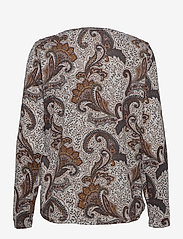 Fransa - FRMESOFT 1 Pullover - long-sleeved tops - light grey mel. w. paisley - 1