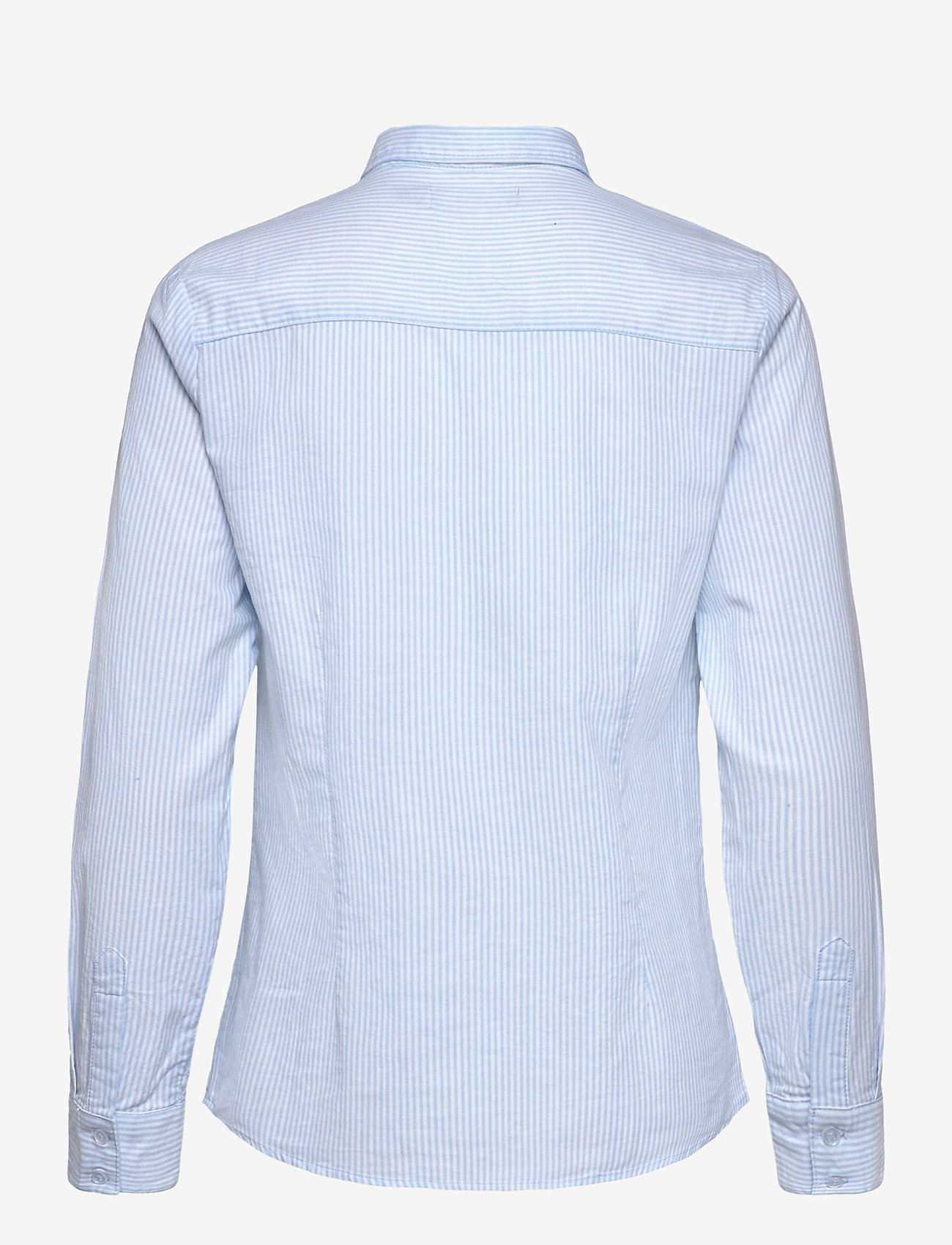 Fransa - FRZAOXFORD 1 Shirt - long-sleeved shirts - blue chambre stripes 200553 - 1
