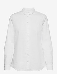 Fransa - FRZAOXFORD 1 Shirt - long-sleeved shirts - white - 0