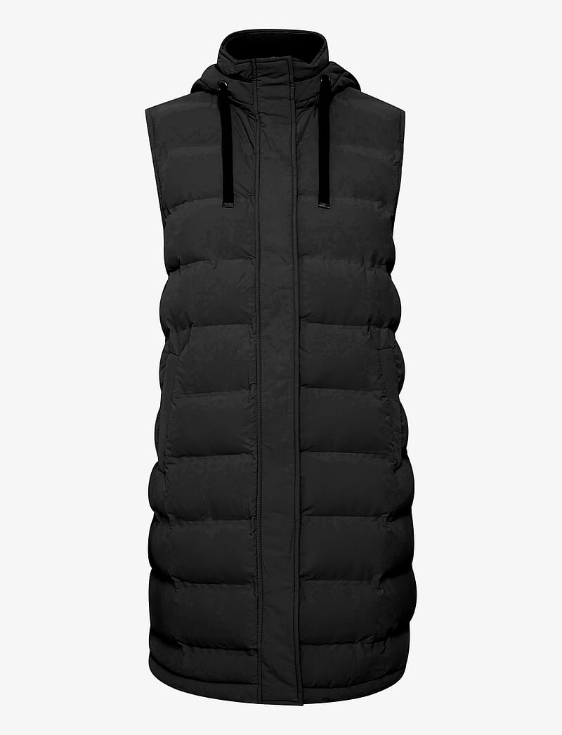 Fransa - FRBAFAB 1 Waistcoat - kevadjoped - black - 1