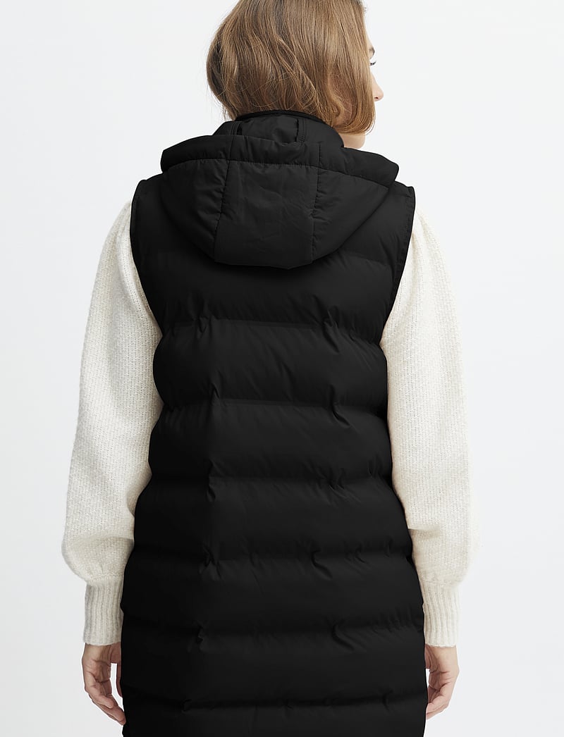 Fransa - FRBAFAB 1 Waistcoat - kevadjoped - black - 4