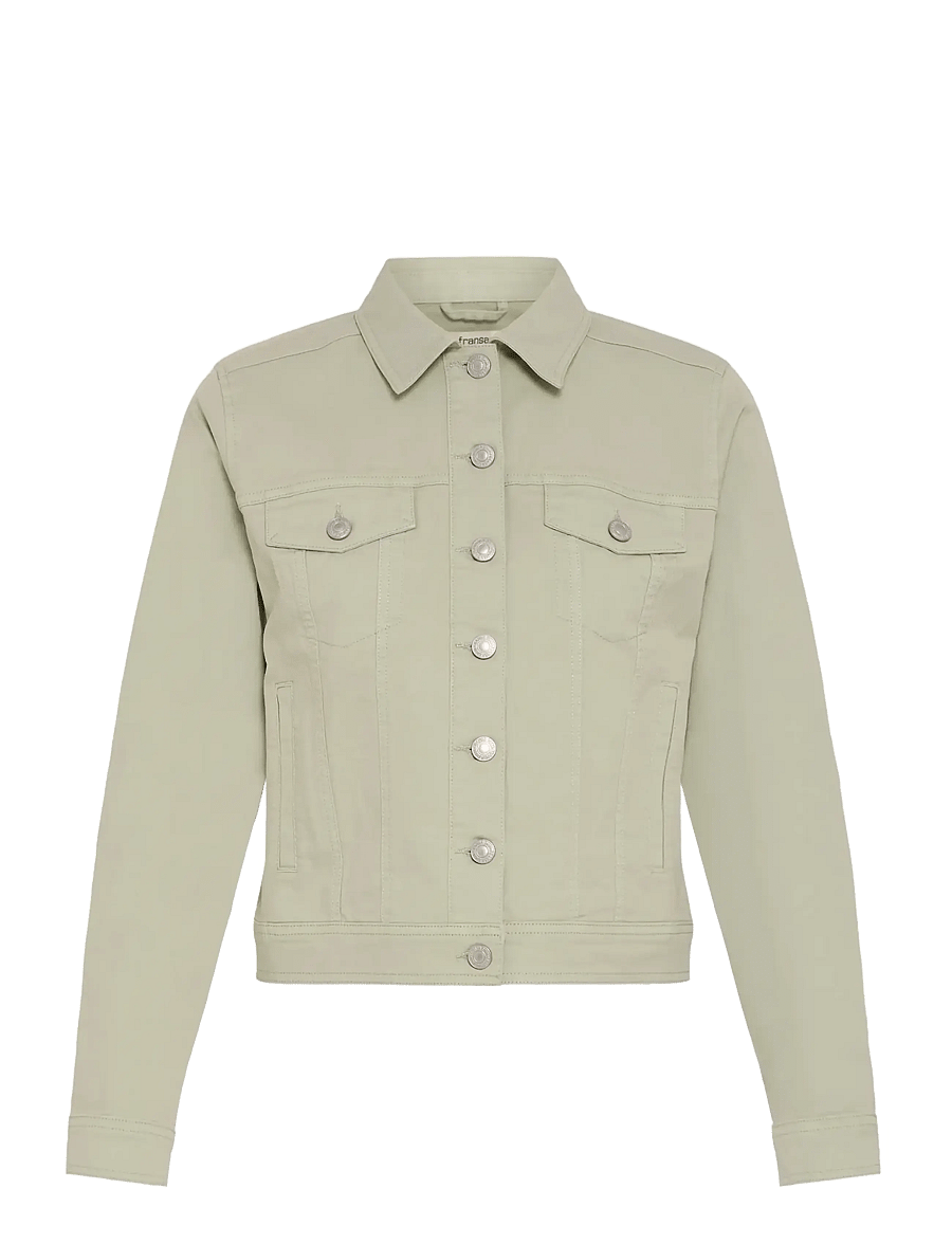 Fransa - FRTWILL 1 JACKET - jeansjacken - desert sage - 1