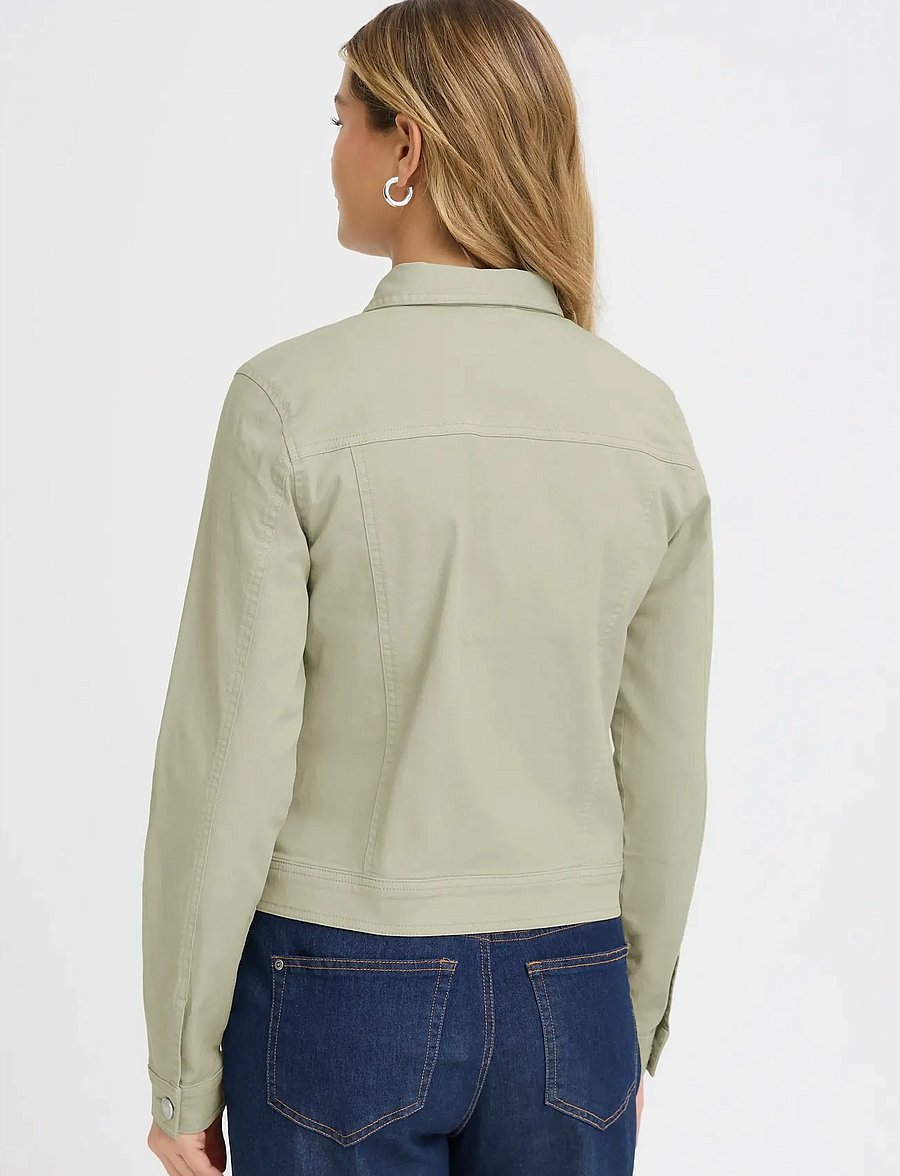 Fransa - FRTWILL 1 JACKET - jeansjacken - desert sage - 4