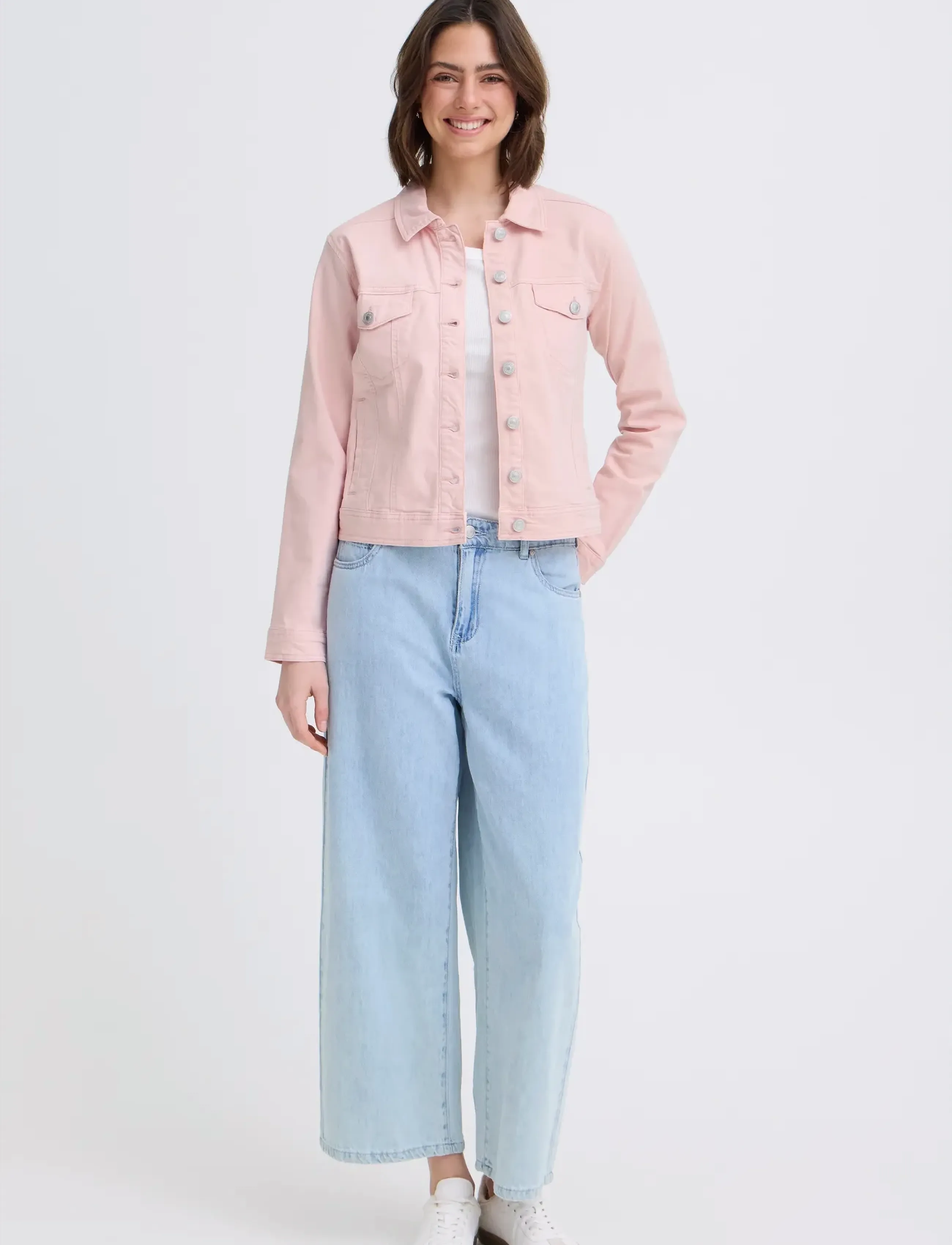 Fransa - FRTWILL 1 JACKET - denimjakker - lotus - 3