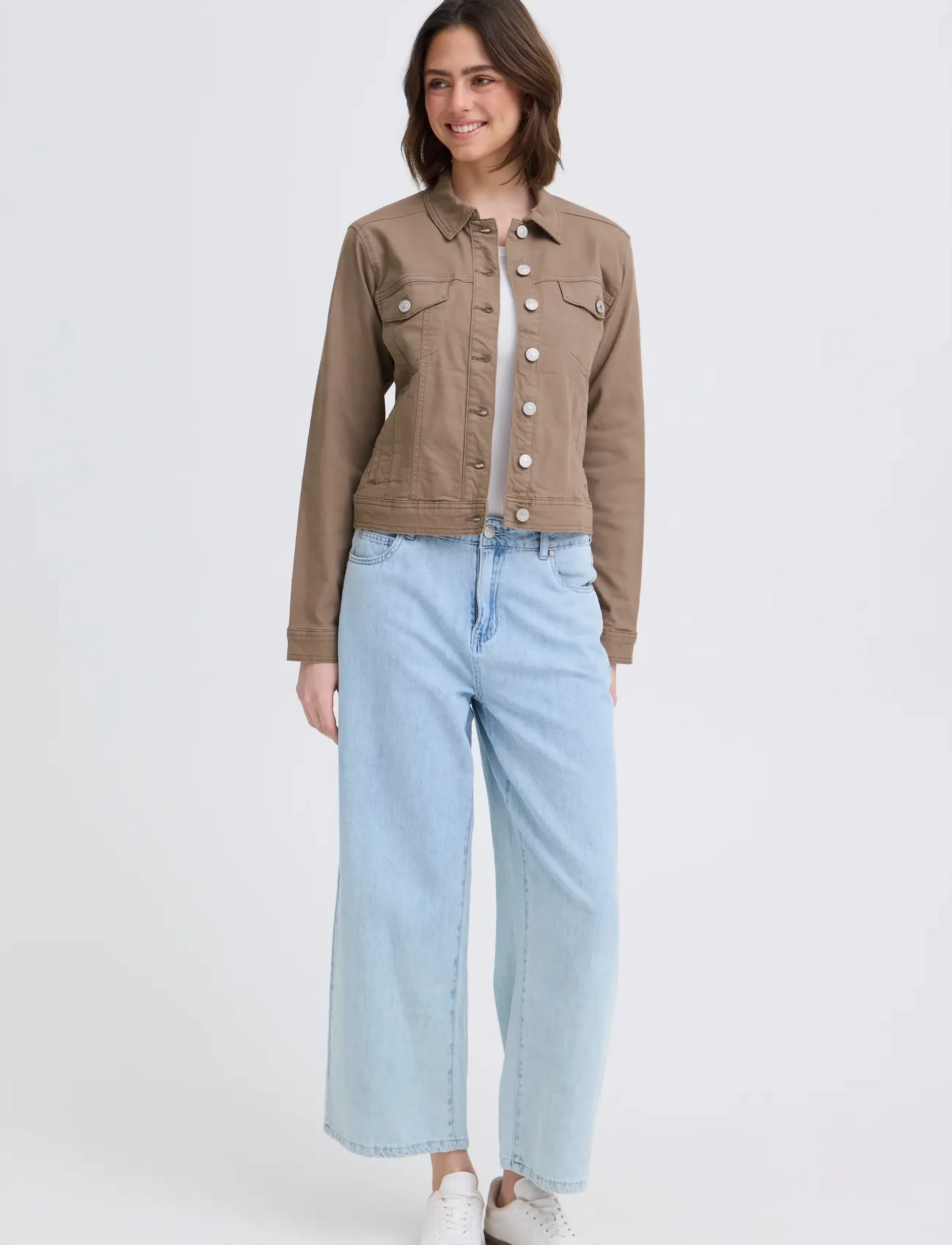 Fransa - FRTWILL 1 JACKET - denimjakker - mountain trail - 3