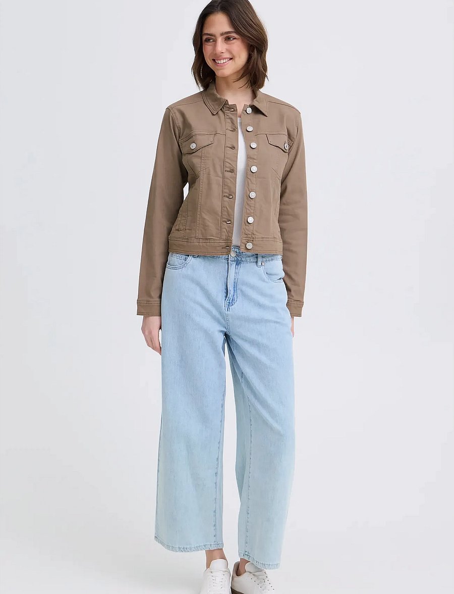 Fransa - FRTWILL 1 JACKET - denimjakker - mountain trail - 3