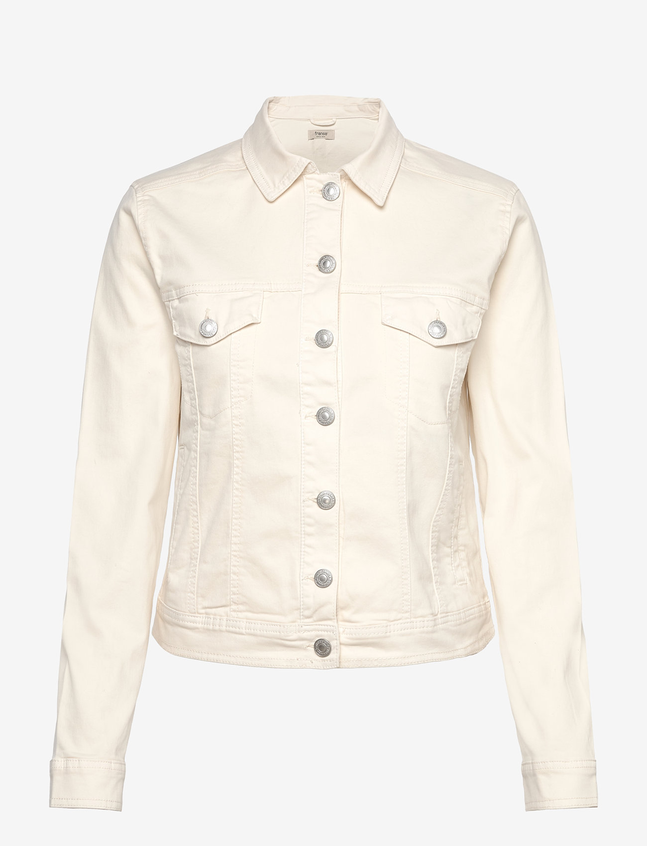 Fransa - FRTWILL 1 JACKET - jeansjacken - whisper white - 0