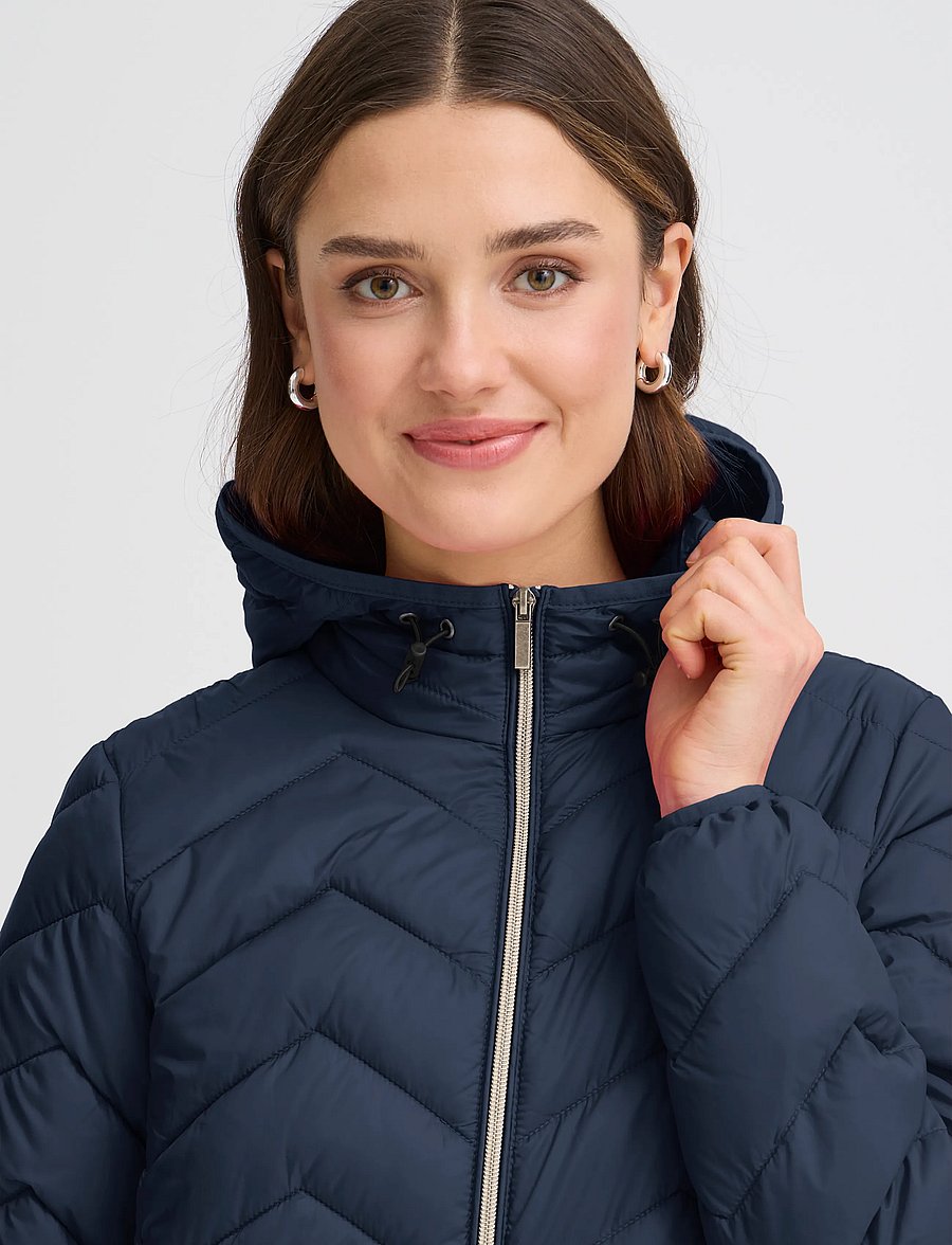 Fransa - FRBAPADDING 1 OUTERWEAR - talvejoped - navy blazer - 5