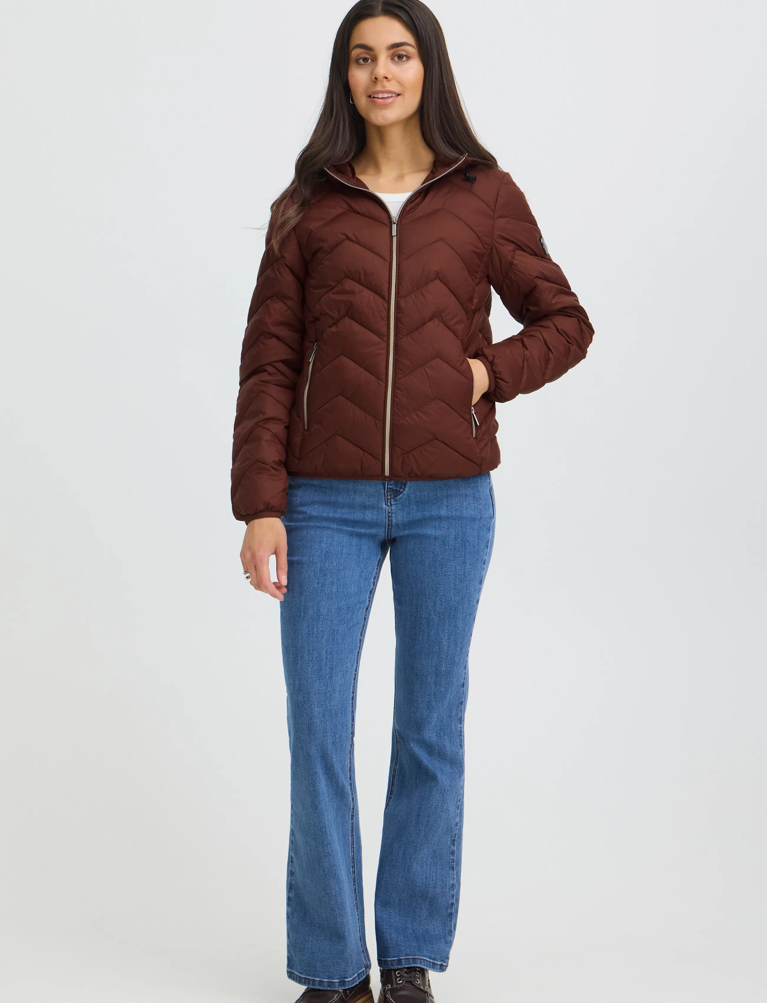 Fransa FRBAPADDING 1 OUTERWEAR - Winterjacken - RUM RAISIN / brown