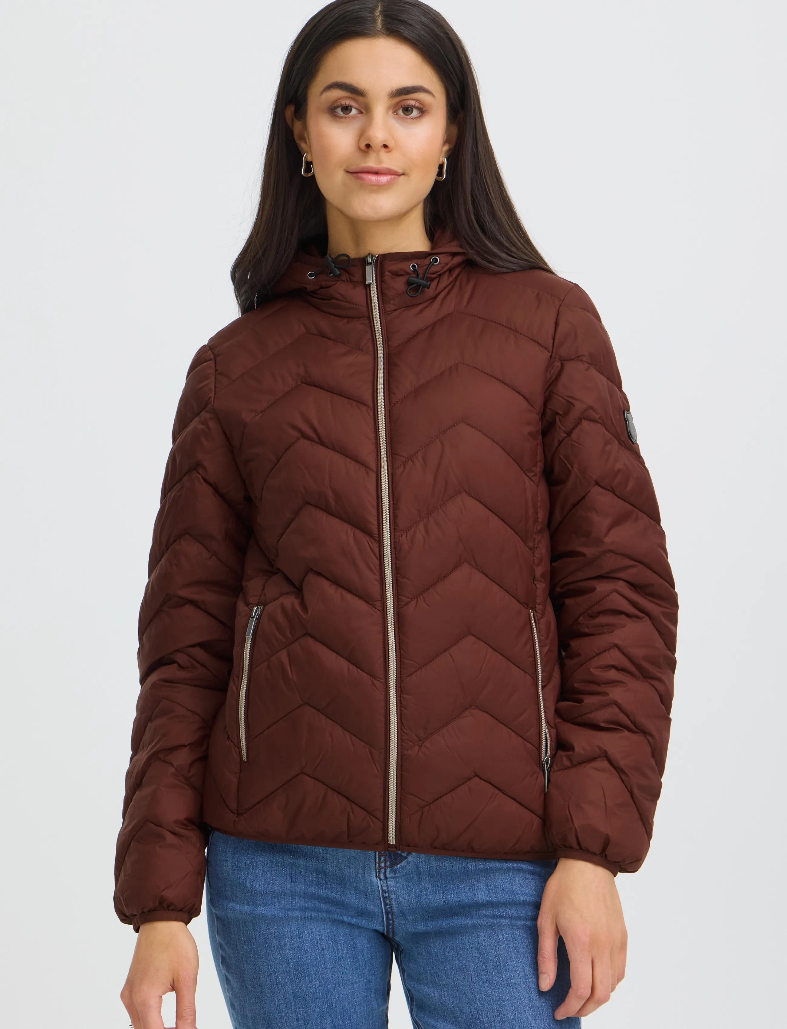 Fransa - FRBAPADDING 1 OUTERWEAR - winterjacken - rum raisin - 3