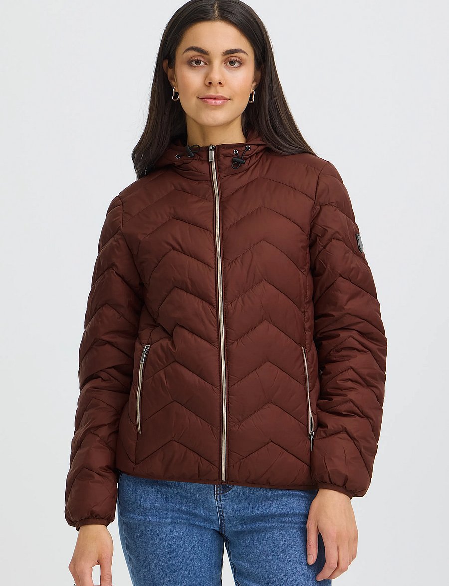 Fransa - FRBAPADDING 1 OUTERWEAR - vinterjakker - rum raisin - 3