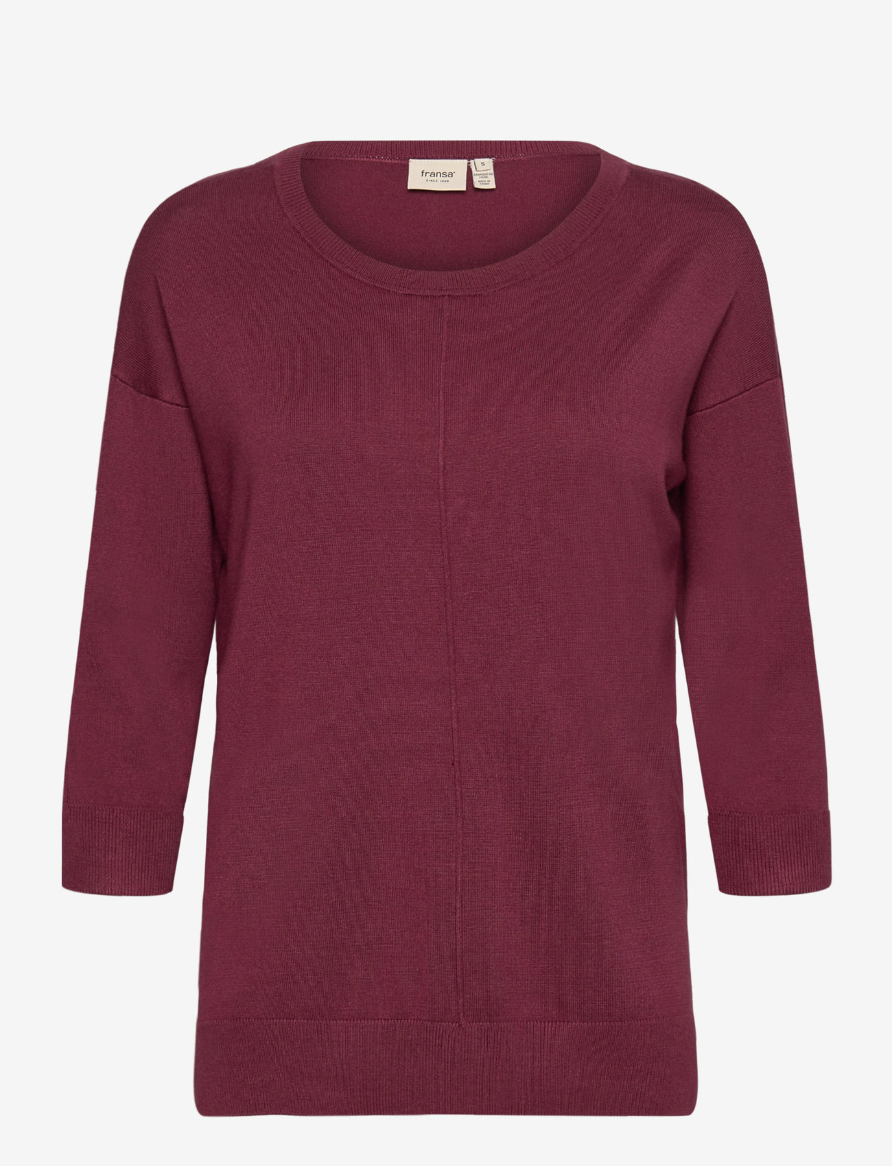 Fransa - FRBESMOCK 2 Pullover - - tawny port - 0