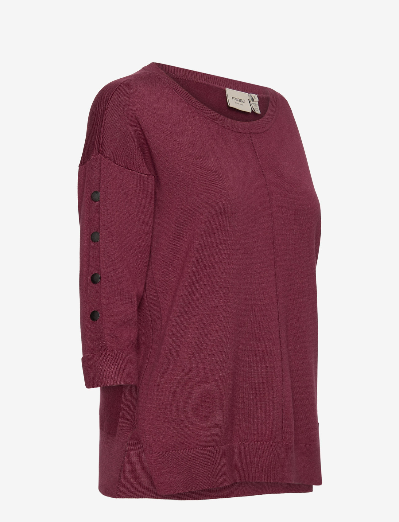 Fransa - FRBESMOCK 2 Pullover - - tawny port - 3