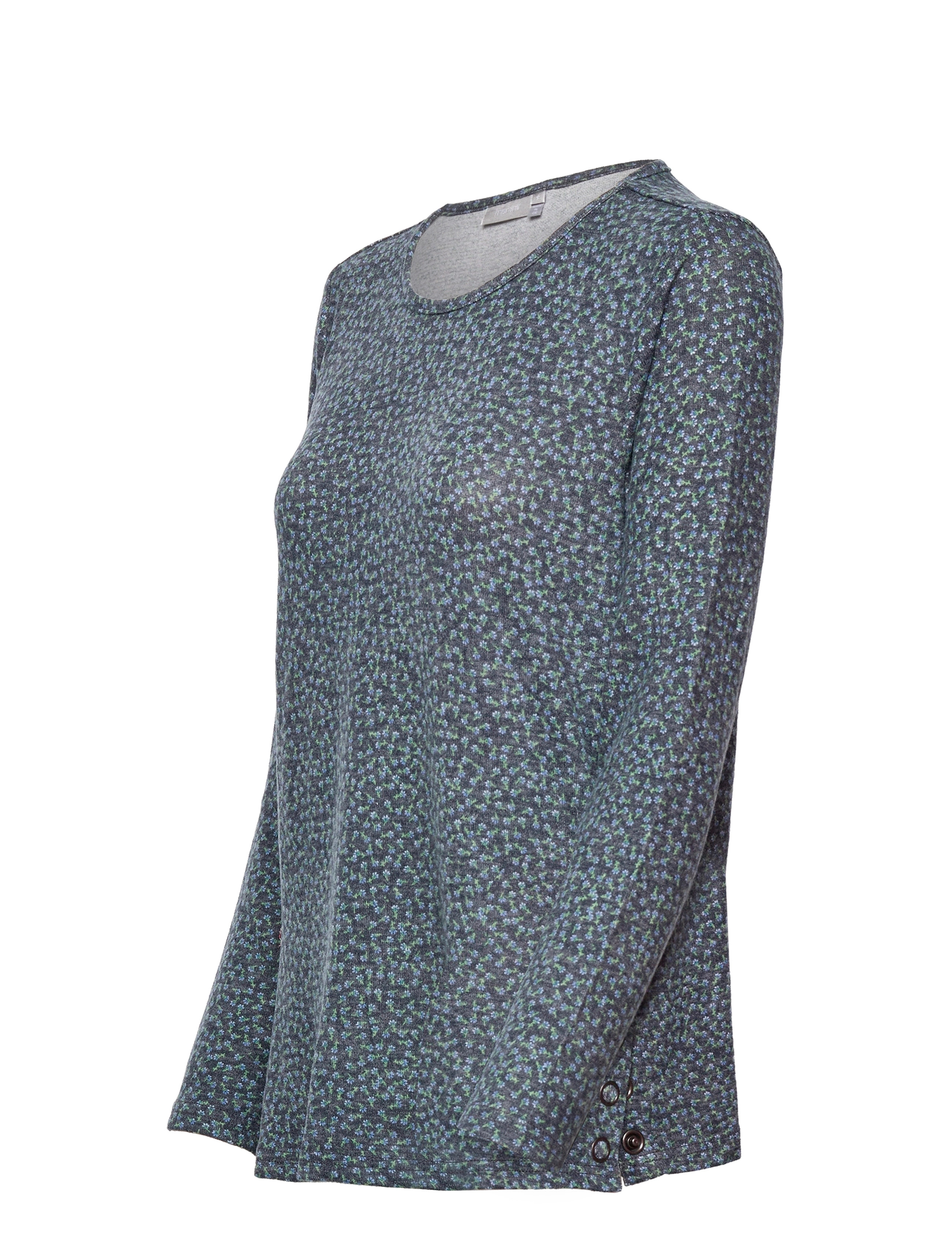 Fransa - FRCESOFT 1 Blouse - najniższe ceny - outer space mix - 3