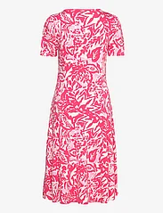 Fransa - FRFEDOT 1 Dress - sukienki letnie - pink frosting aop ms24 01a - 1