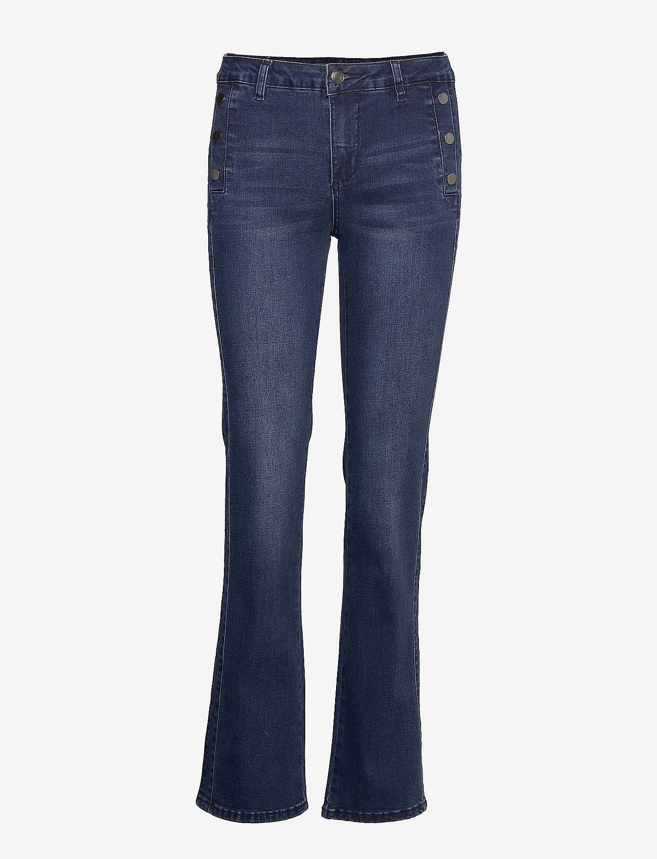 FRWATER 2 Straight Jeans - GLOSSY BLUE DENIM