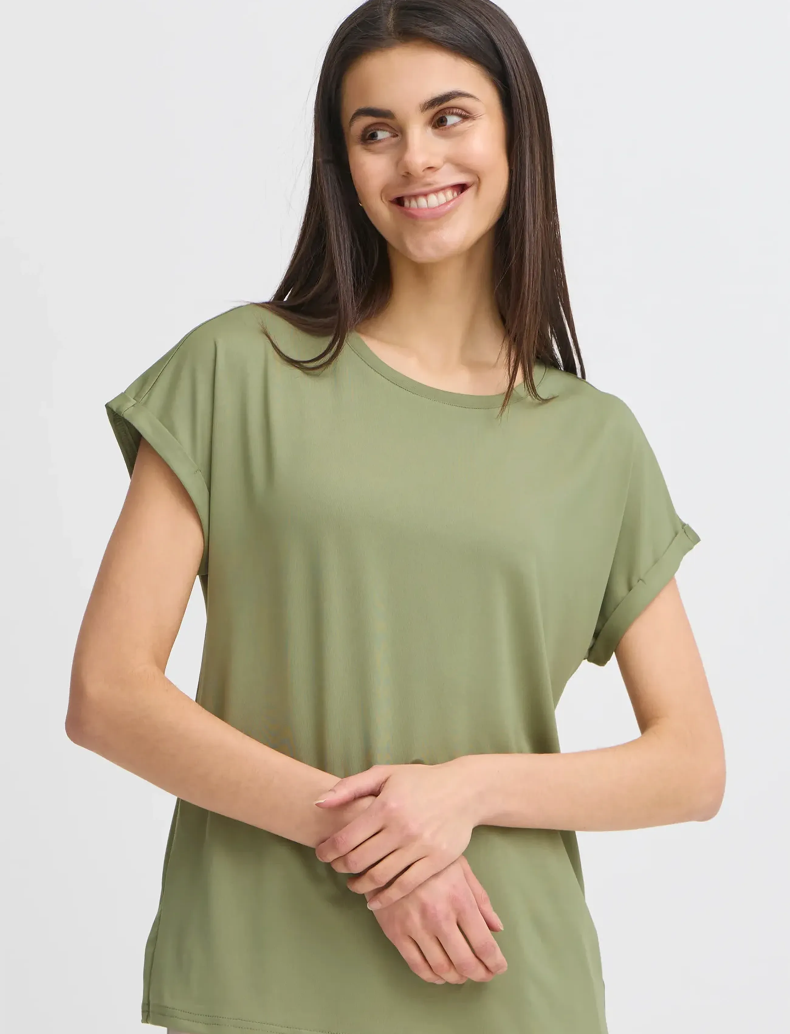 Fransa - FRSEEN TEE 1 - laveste priser - agave green - 3