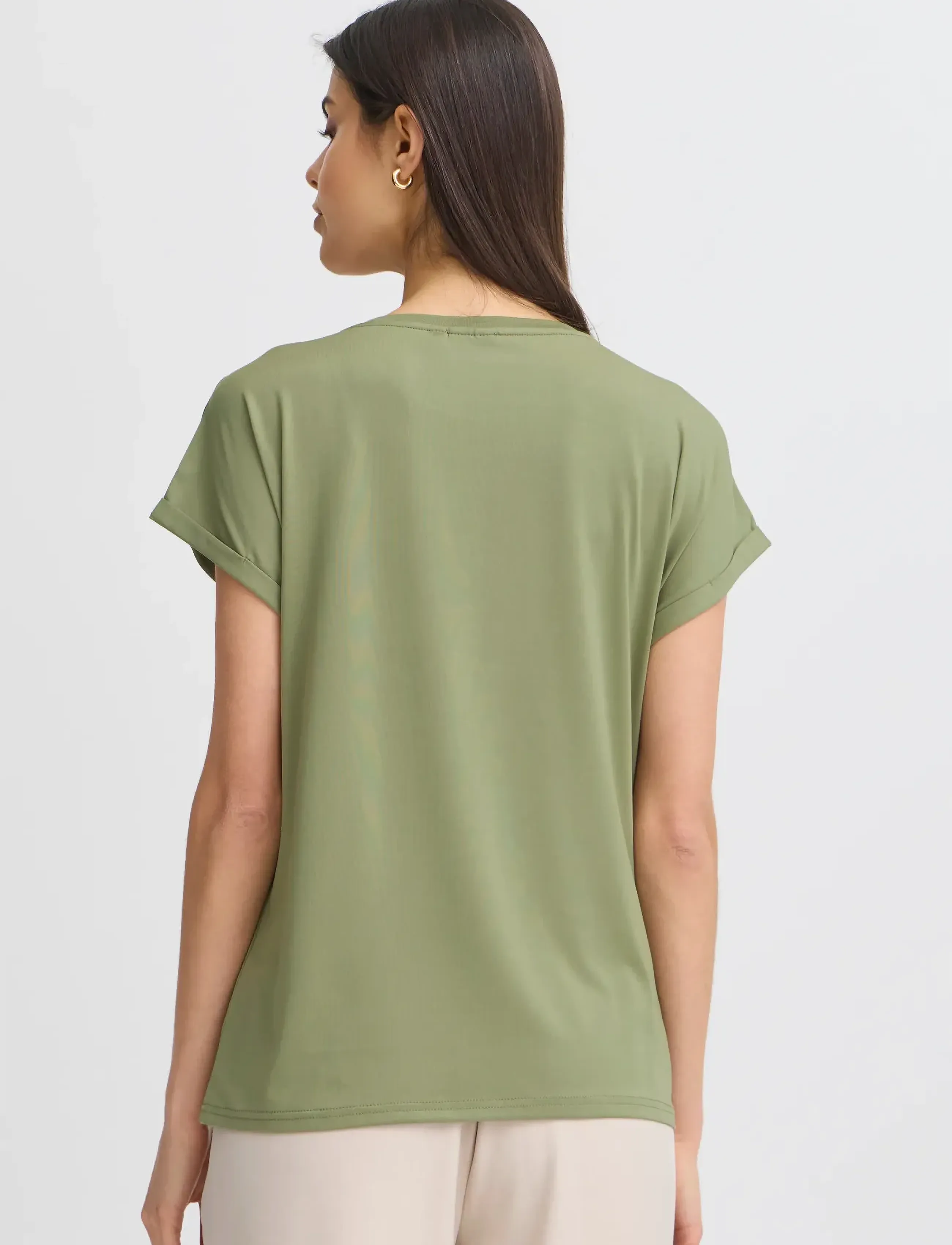 Fransa - FRSEEN TEE 1 - laveste priser - agave green - 4
