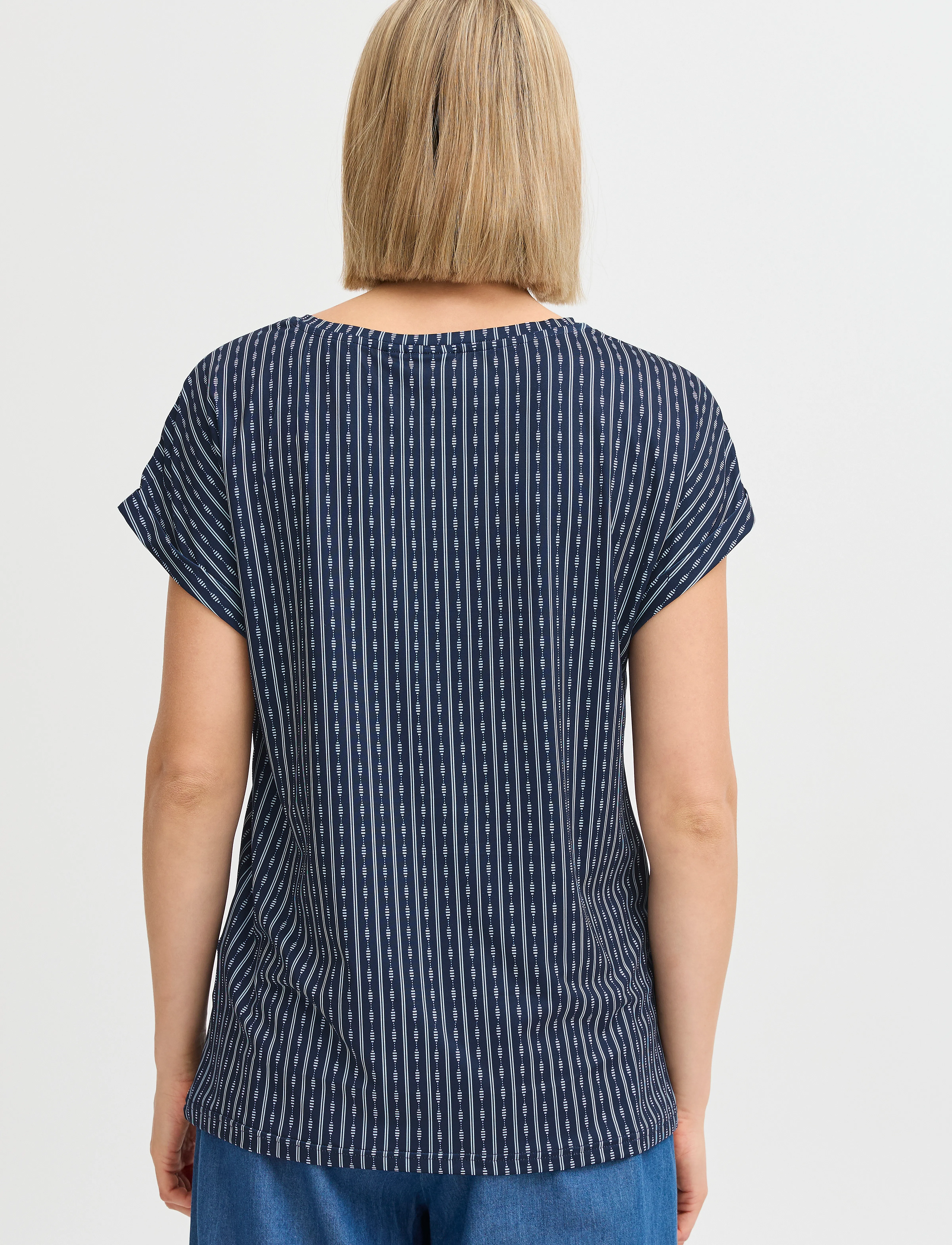 Fransa - FRSEEN TEE 1 - lägsta priserna - navy blazer mix - 5