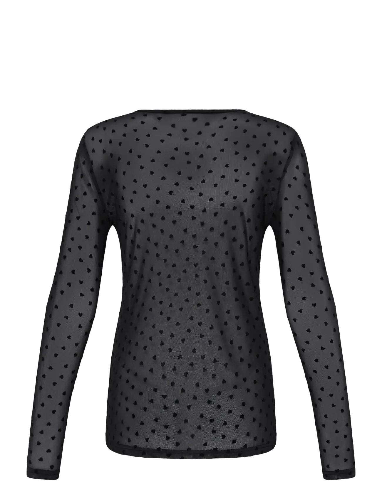 Fransa - FRDETA TEE 1 - langærmede toppe - black hearts - 2