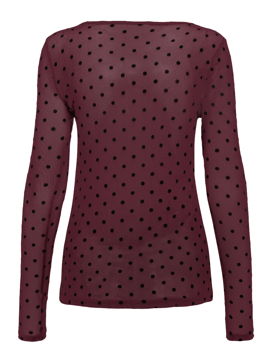 Fransa - FRDETA TEE 1 - långärmade toppar - port royale dots - 1