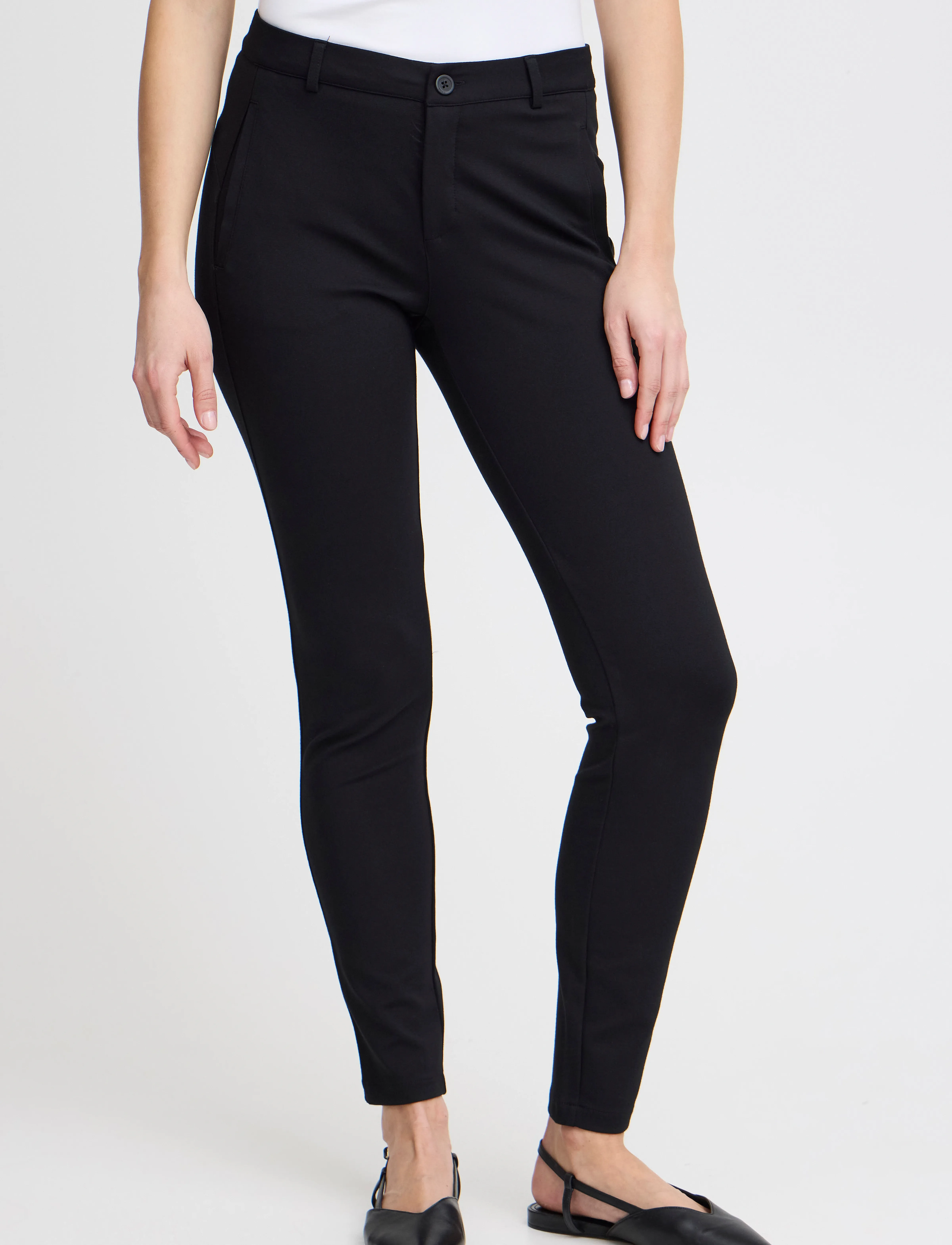 Fransa - FRLANO TESSA PA 1 - slim fit hosen - black - 4