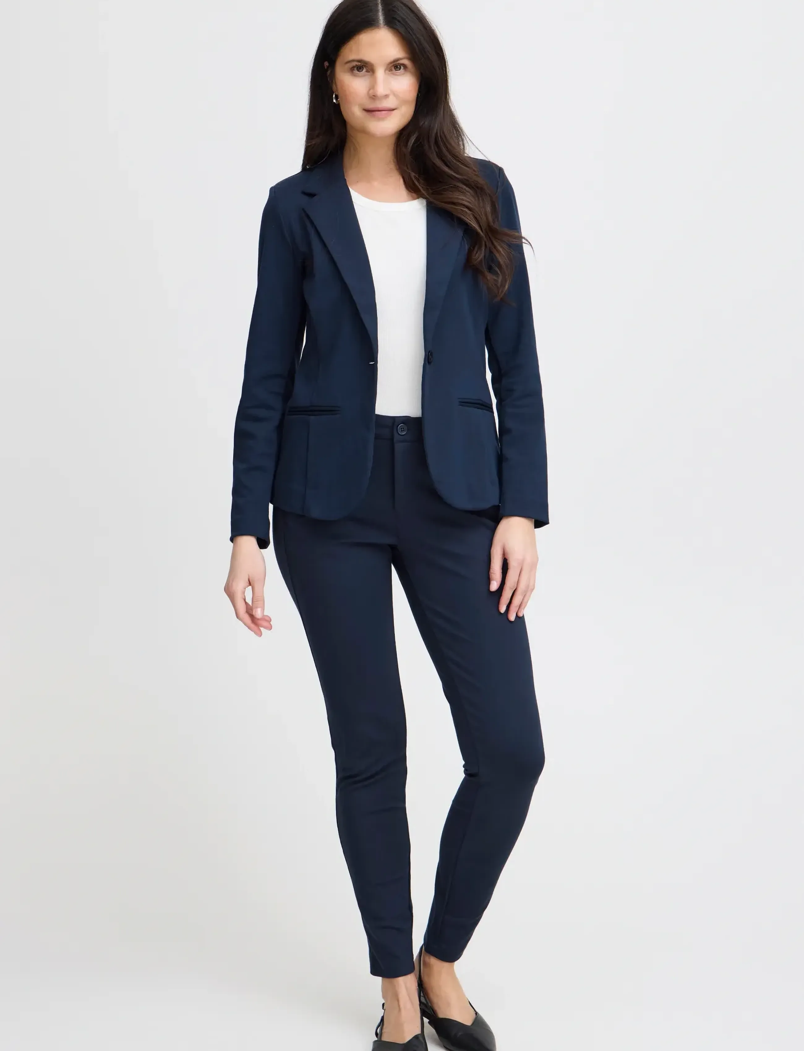 Fransa Frlano Tessa Pa 1, 38, Trousers - Slim Fit Trousers, Frauen