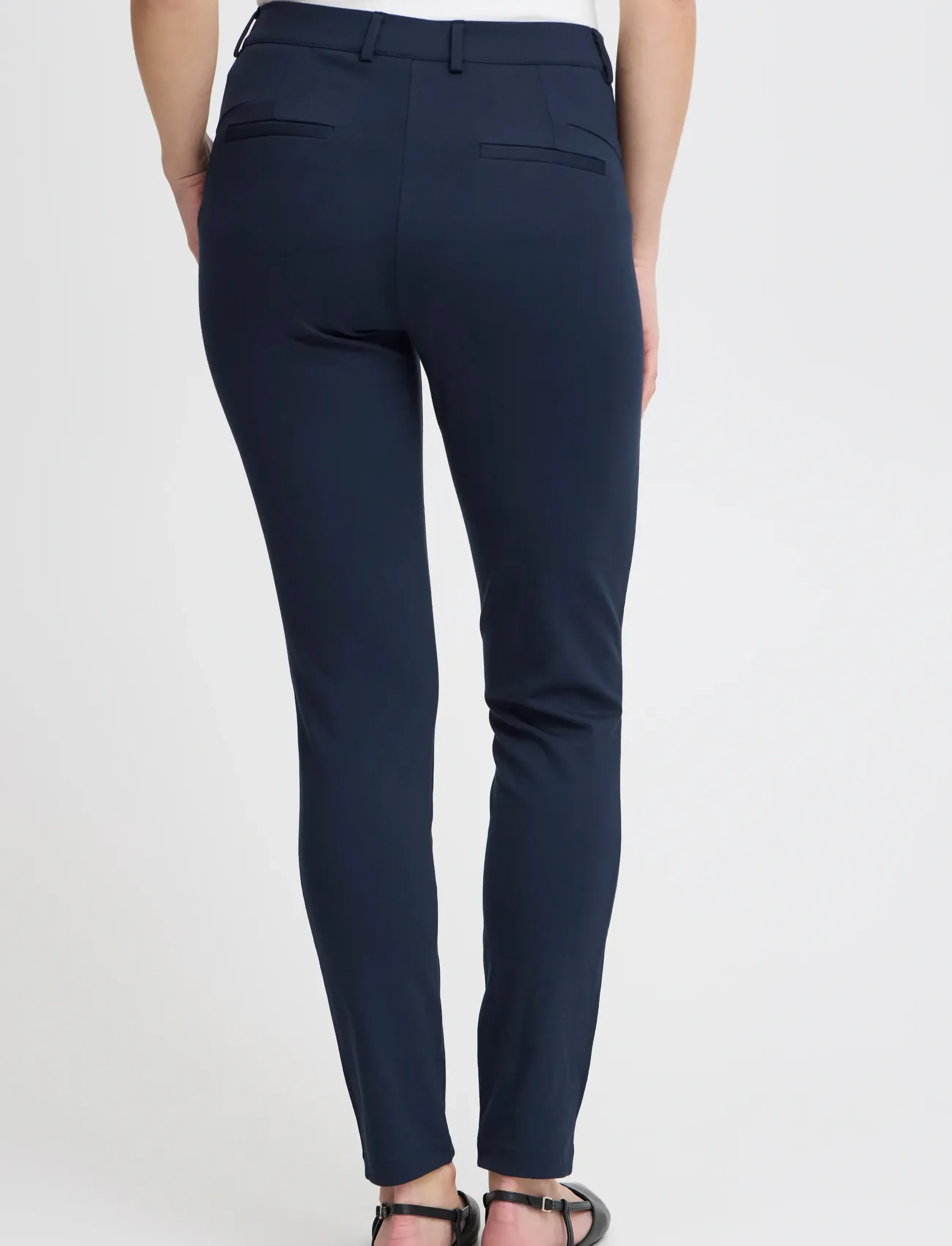 Fransa - FRLANO TESSA PA 1 - slim fit spodnie - dark peacoat - 4