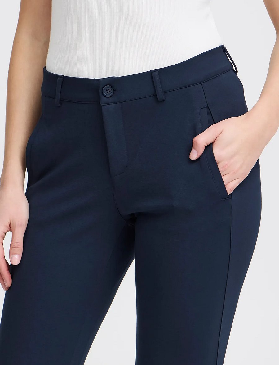 Fransa - FRLANO TESSA PA 1 - kitsad püksid - dark peacoat - 5