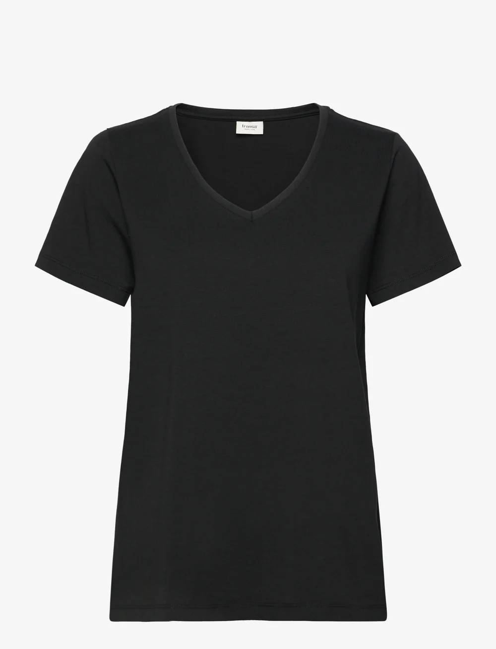 Fransa - FRZASHOULDER VTEE 1 - t-shirts - black - 0