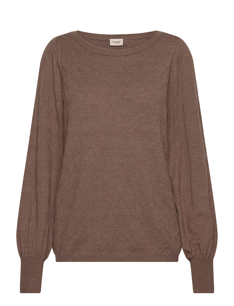 Fransa - FRMELANI PU 3 - pullover - rain drum melange - 0