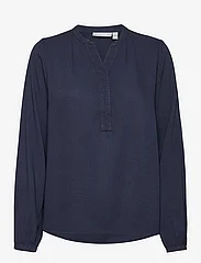 Fransa - FRHAIDA BL 1 - long-sleeved blouses - navy blazer - 0