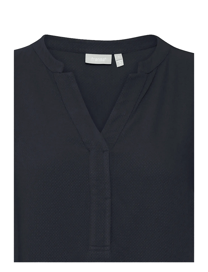 Fransa - FRHAIDA BL 1 - långärmade blusar - navy blazer - 3