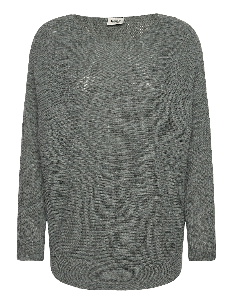 Fransa - FRERETTA PU 3 - stickade tröjor - laurel wreath melange - 0